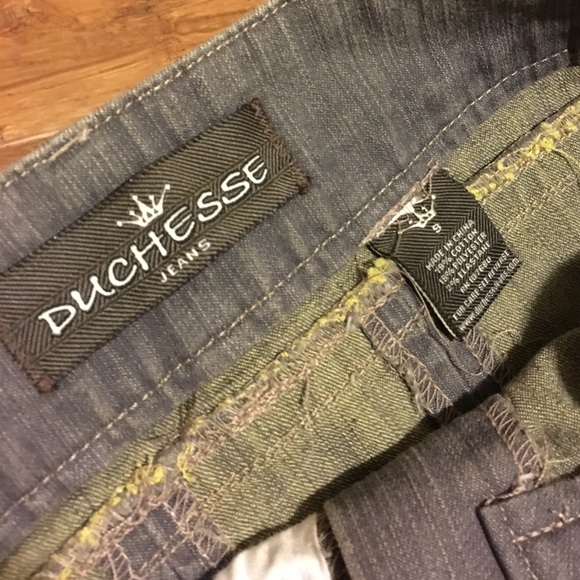 Distressed Jean Mini Skirt - Picture 3 of 6